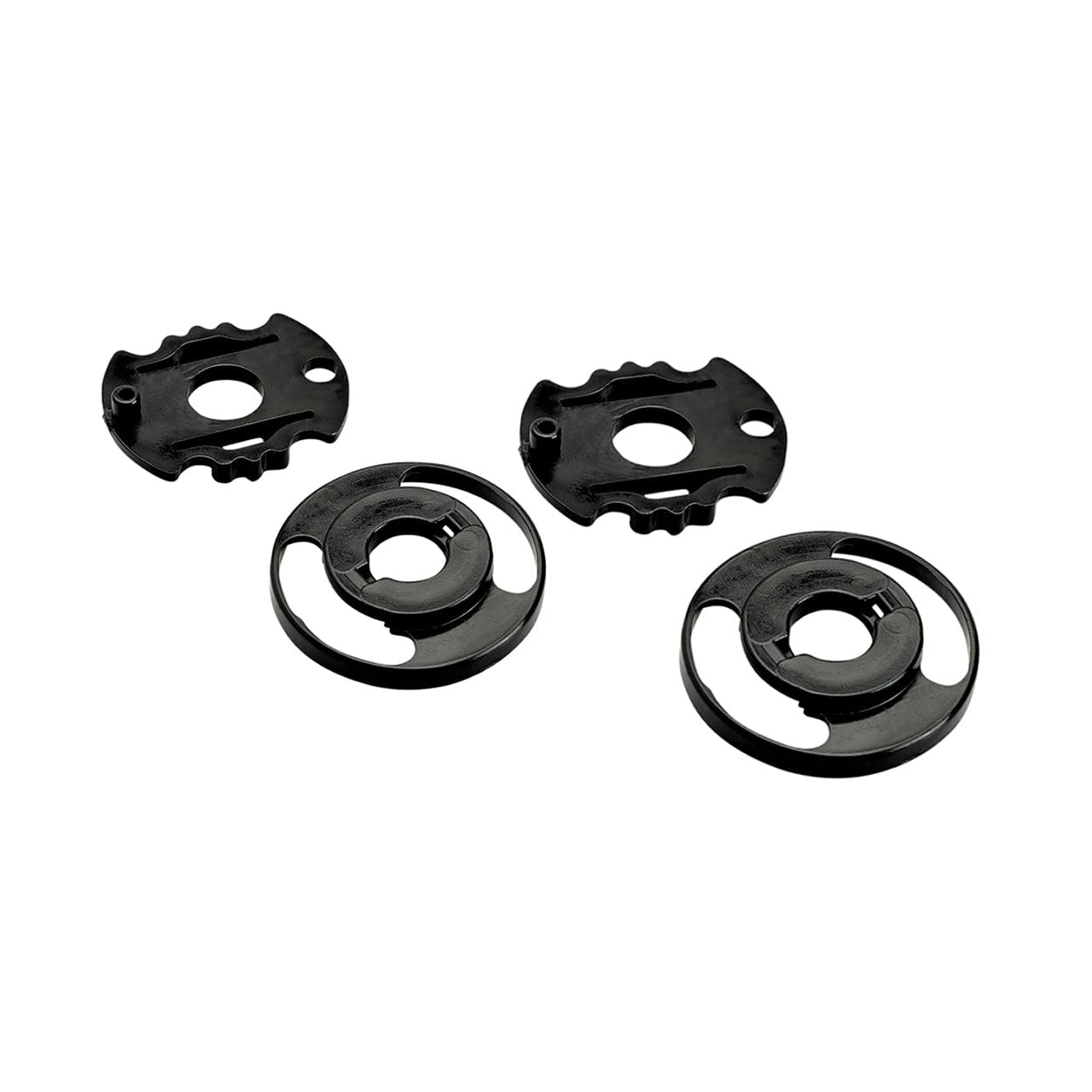 Biltwell | Gen 2 Baseplate Set (pair) Black | Replacements for Gen 2 Gringo S and Gen 2 Lane Splitter Motorcycle Helmet Shield
