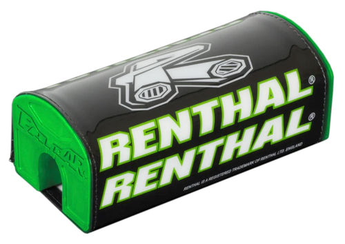 Renthal - Kawasaki Fatbar Pad - Black/Green/White (P318)