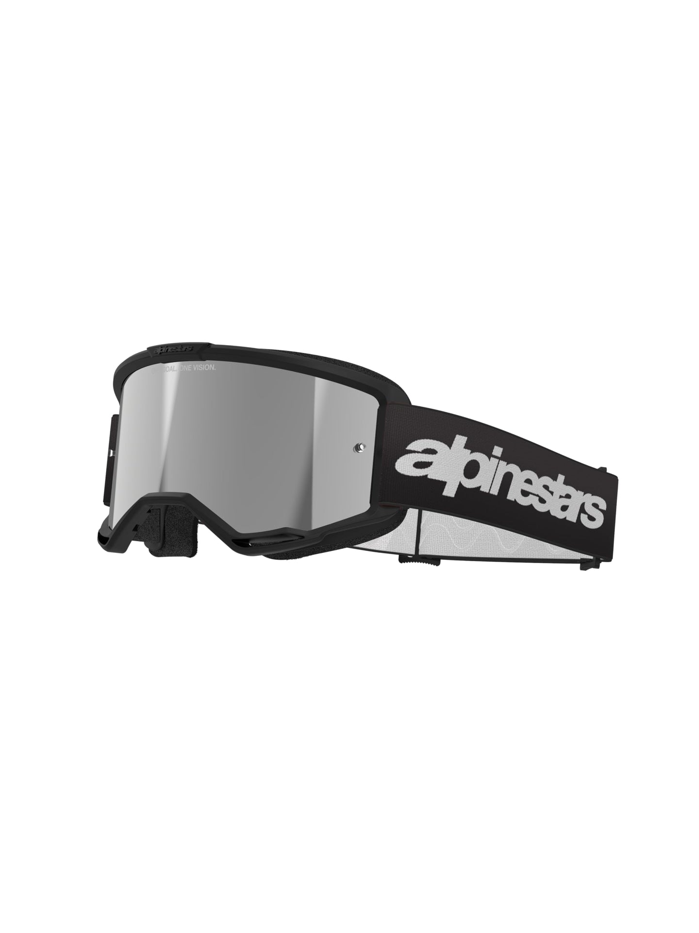 ALPINESTARS GOGGLE VISION 3 WORDMARK BLK CLEAR 5103325-1425