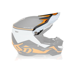 6D HELMETS VISOR ATR2 DRIVE NEON-OR 72-6098