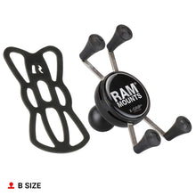 Load image into Gallery viewer, Ram Mount Cradle Holder for Universal X-Grip Cellphone/iPhone with 1-Inch Ball - Non-Retail Packaging - Black