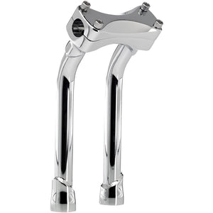 Biltwell Murdock Pullback Risers 10" Chrome