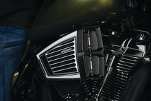 Load image into Gallery viewer, KURYAKYN CLASSIC FACEPLATE FOR HYPER ES BLK&amp;CH PN 9369 KUR9369