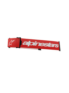 ALPINESTARS STRAP GOGGLE SUPERTECH RED/WHT 9400125-32