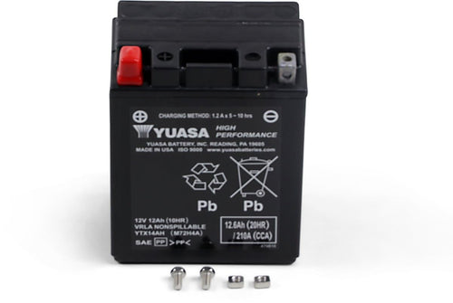 YUASA YTX14AH FACTORY ACTIVATED YUAM72H4A