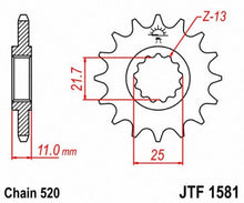Load image into Gallery viewer, JT SPROCKETS SPROCKET, C/S YAM 16T JTF1581.16