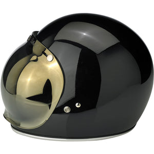 Biltwell Unisex-Adult (BS-GLD-AF-SD) Bubble Shield-Gold Mirror-Anti-Fog, One Size