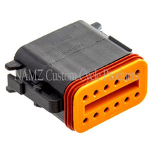Load image into Gallery viewer, NAMZ DEUTSCH BLACK 12 SOCKET CONNECRTOR EA DP-12B