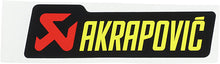 Load image into Gallery viewer, Akrapovic Horizontal Sticker - Motomike Canada