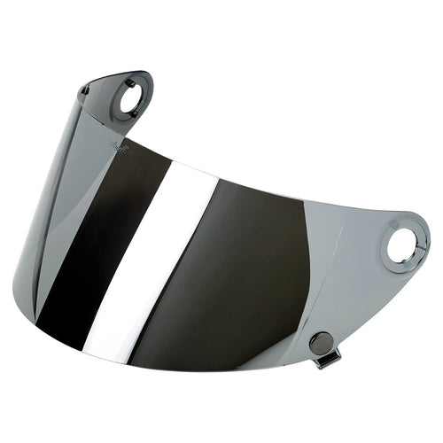 VERSAINSECT go S Gen2 Flat Shield | Chrome Mirror | Anti-Fog | Scratch Resistant | UV/A UV/B Resistant | Motorcycle Helmet Accessory