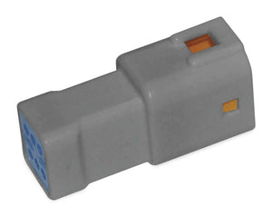 Namz Custom Cycle JST 6-Position Connector - Gray