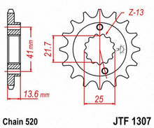 Load image into Gallery viewer, JT SPROCKETS SPROCKET, C/S HON 14T JTF1307.14