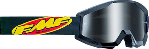Fmf PowerCore Core Youth Goggles OSFM Black/Silver Mirror Lens