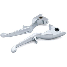 Load image into Gallery viewer, Kuryakyn 1981 Motorcycle Handlebar Accessory: Clutch and Brake Trigger Levers for 2017-19 Harley-Davidson Touring Motorcycles, Chrome, 1 Pair