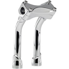 Load image into Gallery viewer, Biltwell Murdock Pullback Risers Chrome - 8&quot;