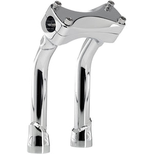 Biltwell Murdock Pullback Risers Chrome - 8"