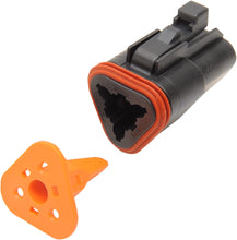 Load image into Gallery viewer, NAMZ DEUTSCH BLACK 3 SOCKET CONNETOR EA DP-3B