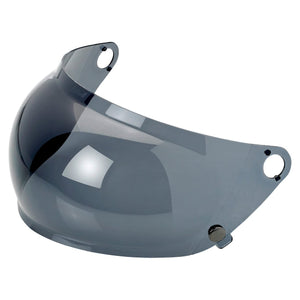 Biltwell | Gringo S Gen2 Bubble Shield | Smoke | Anti-Fog | Scratch Resistant | UV/A UV/B Resistant | Motorcycle Helmet Accessory