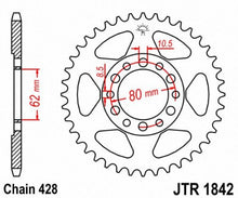 Load image into Gallery viewer, JT SPROCKETS SPRCKT RR YAM 52T JTR1842.52