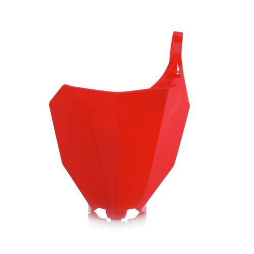 Acerbis - 17-18 Honda CRF250R/CRF450R/CRF450RX Front Number Plate - 00 CR Red (2630680227)
