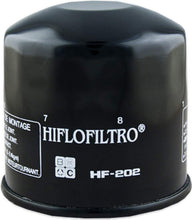 Load image into Gallery viewer, Hiflofiltro Oil Filter (Black) PU HF202