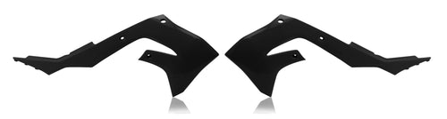 Acerbis - 21+ Kawasaki KX250 KX250X/19-23 KX450 Radiator Shroud - Black (2736300001)