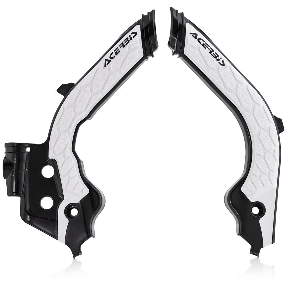 Acerbis - 19-23 Husqvarna 125-501s TC/FC/FX/FE/TE/TX/ 21-23 GasGas Frame Guard X Grip - Black/White (2733451007)