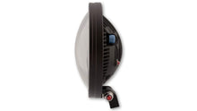 Load image into Gallery viewer, HIGHSIDER HEADLIGHT 7" ADAPTIVE BOTTOM MOUNT BLACK EACH 223-257