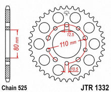 Load image into Gallery viewer, JT SPROCKETS SPROCKET RR CRF1000 42T JTR1332.42