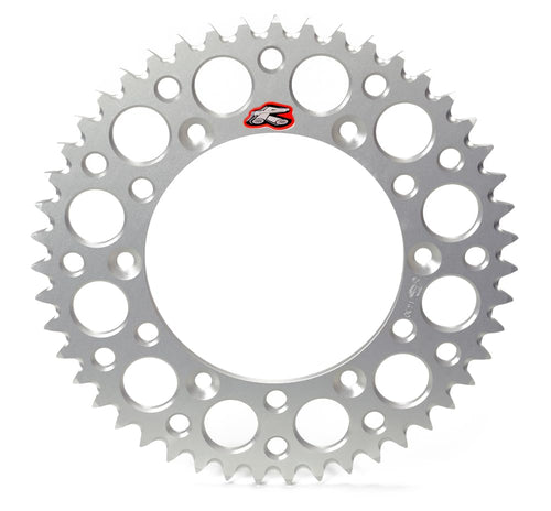 Renthal - 02-17 Yamaha YZ85 Rear Grooved Sprocket -Silver 428-52P Teeth (121U-428-52GPSI)