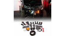 Load image into Gallery viewer, RAVEK Can-Am Defender Plug &amp; Play Auto-Cancel UTV Turn Signal Kit with White Running Lights