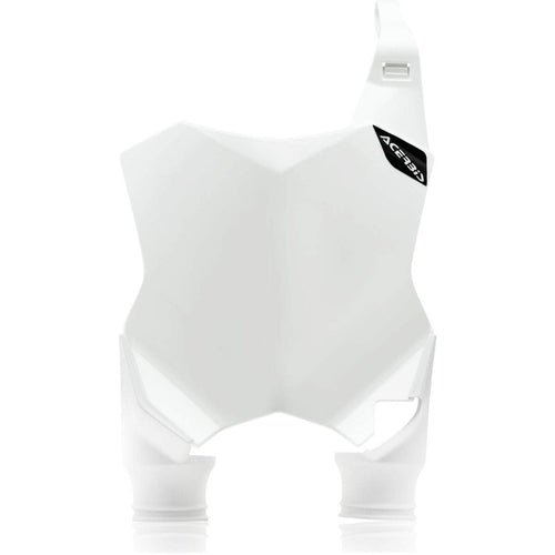 Acerbis Raptor Front Number Plates For Kawasaki - White (2527430002)