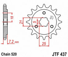 Load image into Gallery viewer, JT SPROCKETS SPRCKT C/S DR650 15T JTF437.15