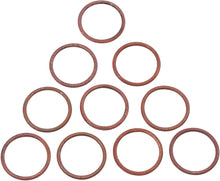 Load image into Gallery viewer, JAMES GASKET EXHAUST COPPER CRUSH RING GASKET 10 PACK JGI-65324-83-CG