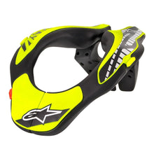 Load image into Gallery viewer, ALPINESTARS Neck Support (Youth)BLK/YEL 6540118-155-O/S