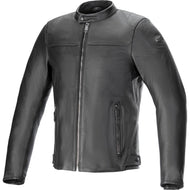 ALPINESTARS (ROAD) BLACKTRACK LTHR JKT BLK 3X 3103824-1100-3X