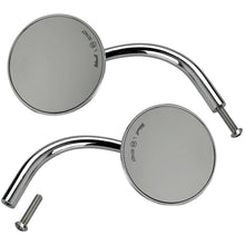 Load image into Gallery viewer, Biltwell | Style: CE Utility Mirror | Application: Perch Mount for HD | Quantity: Pair | Shape: Round | Color: Chrome