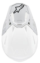 Load image into Gallery viewer, Alpinestars 8980123-2180-OS: S-M10 Visor Solid White Glossy