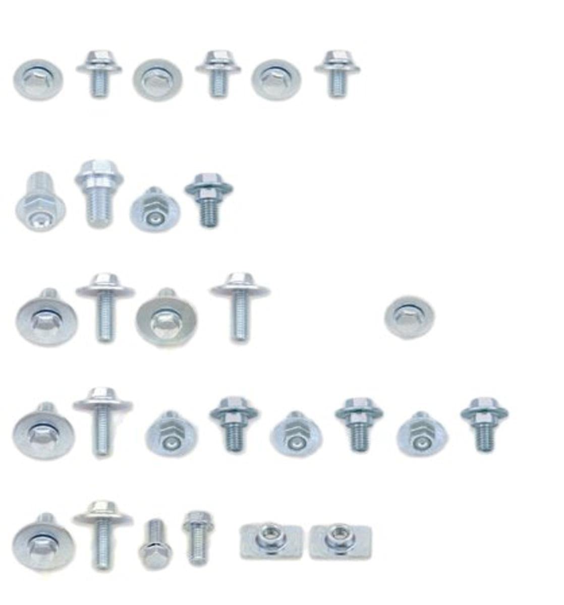 BOLT Kawasaki/Suzuki Full Plastics Fastener (Kt) KAW-1200024