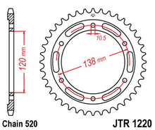 Load image into Gallery viewer, JT SPROCKETS SPROCKET RR CBR250R 38T JTR1220.38