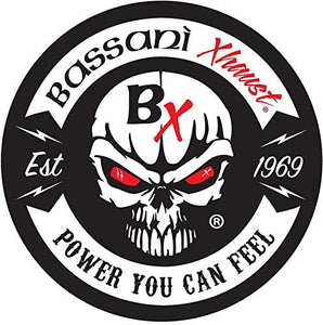 BASSANI XHAUST 18-UP SOFTAIL EXHAUST FISH/T 36" N/B 1S76E-36
