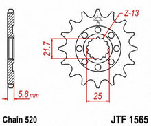 Load image into Gallery viewer, JT SPROCKETS SPROCKET C/S KAW 12T JTF1565.12