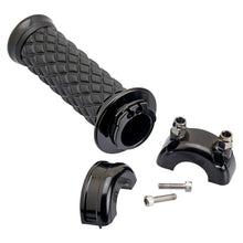 Load image into Gallery viewer, Biltwell AlumiCore Grip Set TBW Black