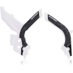 Acerbis - 20-23 KTM 150-500 XCF-W/XC-W-tpi/EXC-tpi/EXC-F Frame Guard X Grip - White/Black (2783151035)