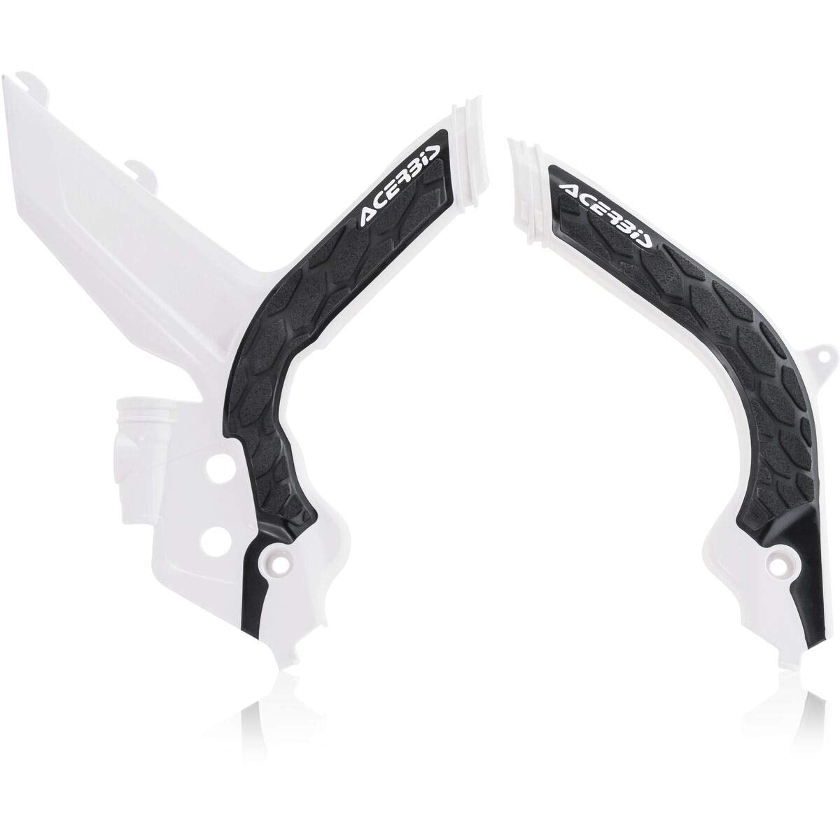 Acerbis - 20-23 KTM 150-500 XCF-W/XC-W-tpi/EXC-tpi/EXC-F Frame Guard X Grip - White/Black (2783151035)