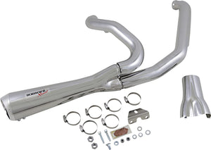 BASSANI XHAUST 17-UP FL EXHAUST 2:1 SHORT MEGA SS 1F42SS