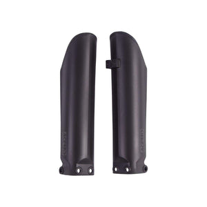 Acerbis - 04-12 KTM SX85/ SX105 Lower Fork Cover Set - Black (2253090001)