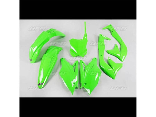 UFO Kawasaki KX450F Neon Green Plastic Kit
