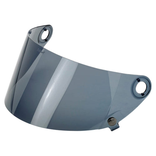 Biltwell | Gringo S Gen2 Flat Shield | Smoke | Anti-Fog | Scratch Resistant | UV/A UV/B Resistant | Motorcycle Helmet Accessory