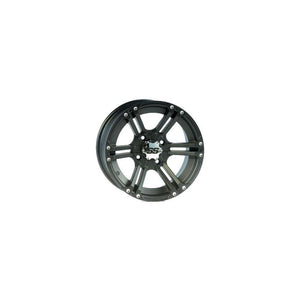 ITP SS ALLOY SS212 Matte Black Wheel with Machined Finish (14x6